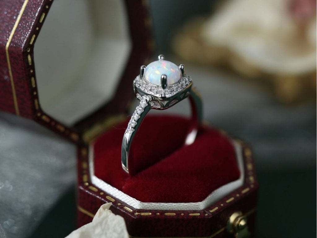 Caring for Opal Engagement Ring: Maintenance Tips for Lasting Beauty
